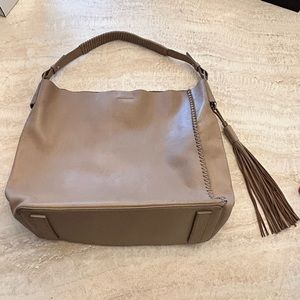 ALL SAINTS Saddle Leather Bag